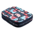 thumbnail image 4 of Estuche para Agujas de Ganchillo para Tejer Organizador de Bolsa con Cremallera Vacía, Bolsa de Almacenamiento de Ganchos de Ganchillo de Viaje Portát Dibujos animados Macarena Estuche de ganchillo portátil, 4 of 8