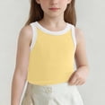 thumbnail image 3 of Ultrave Big Girls Racerback Tank Tops Color Block Sleeveless Casual Tee Summer T-Shirts for Kids 1-13Y, 3 of 6