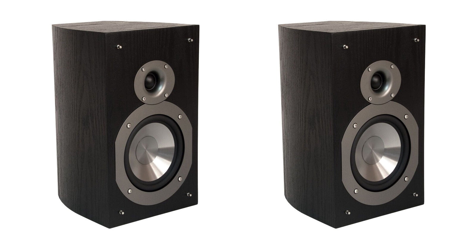 Phase Tech Home Theater Bookshelf Speaker 140W 2 Way 6.5" Woofer 1