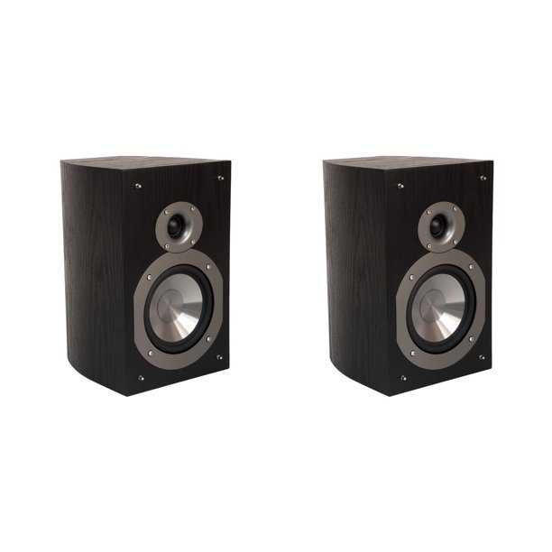 Phase Tech Home Theater Bookshelf Speaker 140W 2 Way 6.5" Woofer 1