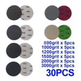 thumbnail image 5 of 30Pcs 3" 75mm Hook&Loop Wet/Dry 800 1000 1200 1500 2000 3000 Grit Sanding Discs, 5 of 7