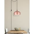thumbnail image 6 of Nora 1 Light honey gold plug-in pendant, 6 of 6