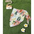 thumbnail image 5 of LA LEELA Women's Sarong Bikini Skirt Swimsuit Cover up Summer Wraps Bathing suit Swimwear Beach Wrap Skirts for Women One Size Varicolored, Floral, 5 of 5
