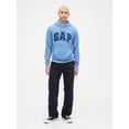 thumbnail image 2 of Sudadera con capucha GAP para hombre con el logotipo Heritage, azul viento, talla L, 2 of 3