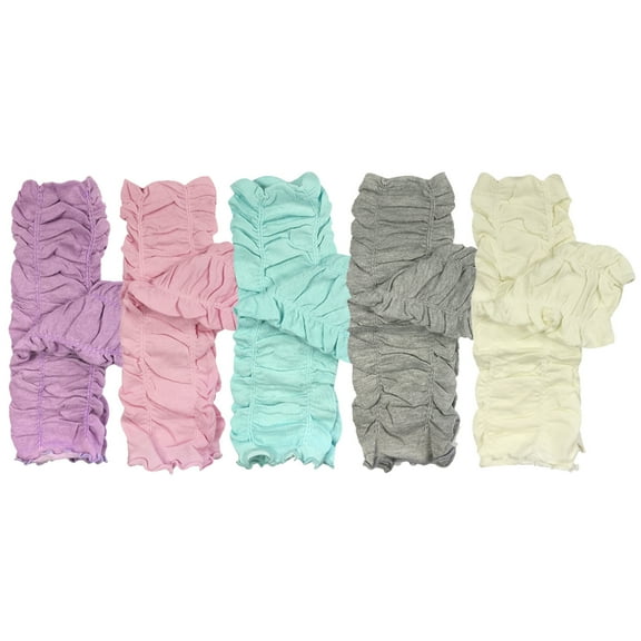 Wrapables® Set of 5 Baby & Toddler Leg Warmer Collection Premium Value Pack, VS1