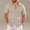 Brown, variant on Mens Big & Tall Cuban Guayabera Shirt Casual Button Down Shirts Short Sleeve Summer Beach Shirts Size S-5XL Navy