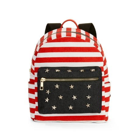 All Star Bat - Twig & Arrow Stripes & Stars Mini Dome Bag