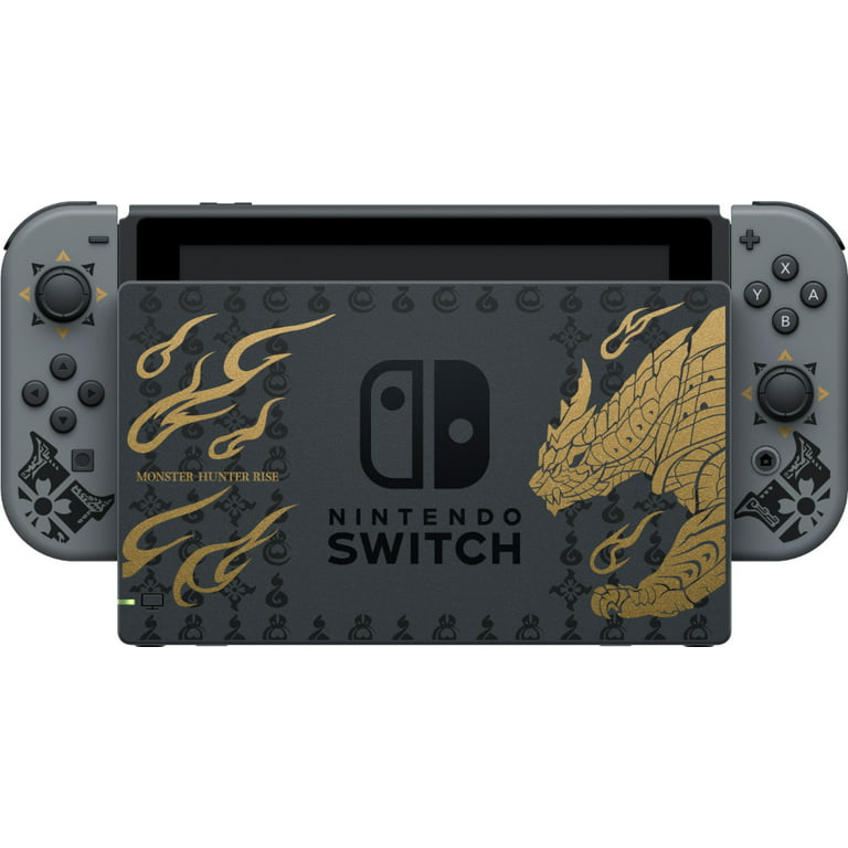 Nintendo Switch MONSTER HUNTER RISE Deluxe Edition System - Gray | Nintendo-Switch-Spiele