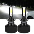 thumbnail image 1 of Lámpara de faro, 2 piezas H7 6000K Bombilla de faro LED para faro de coche de mayor durabilidad, 1 of 9