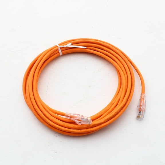Hubbell HC5EOR20 Patch Cord 20 Ft Cat 5e Orange LAN Ethernet Network Cable