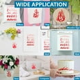 thumbnail image 6 of 2pcs Flame Stencils 11.7×8.3inch Flame Painting Decor Template with Paint Brush Burning Fire Theme Drawing Template on Art Craft Canvas Wall Fabric Rock, 6 of 7