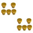 thumbnail image 4 of kurtrusly Versatile 5-Piece T-shape Wine Stopper Silicone Plug Cork Bottle Stopper Cap Collection Golden 2Set, 4 of 6