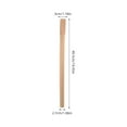 thumbnail image 2 of UNOMOR Wooden Garden Tool Handle Long 1Set for Landscaping, 2 of 8