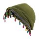 thumbnail image 1 of Sombreros. Pañuelos para la cabeza para hombre y mujer, forrados de satén con borlas, trenzas y sin ala. Sombreros vintage de toalla. Sombrero de poliéster para mujer., 1 of 2