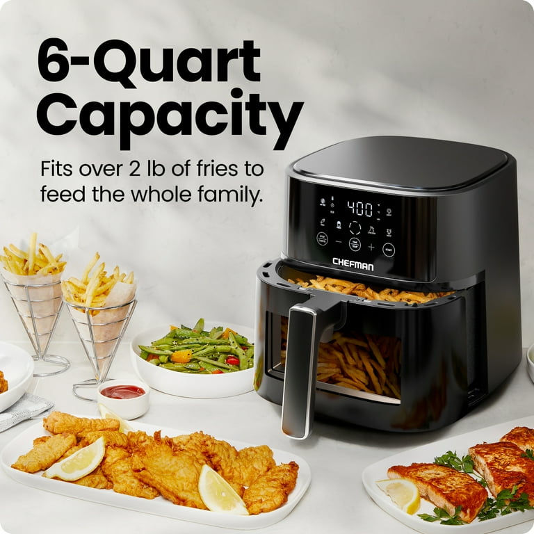 Chefman 4.5 quart air fryer reviews discount