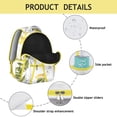 thumbnail image 4 of Lemon Pattern Student Bookbag - Lightweight Backpack for Teens & College, Large Capacity Laptop Backpack with Padded Straps, Cute Gift, 4 of 6