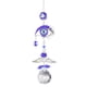 thumbnail image 1 of Jardín Suncatchers Hecho A Mano Azul Turco Mal Ojo Amuleto para El (ojos Caballo), 1 of 6