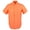 Orange, variant on Mens Cotton Short Sleeve Button-Down Shirt