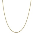 thumbnail image 3 of FJC Finejewelers 10k 1.5mm Bright Cut Wheat Chain Necklace, 3 of 9