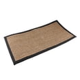 thumbnail image 1 of DOLITY Handmade Natural Fibers Border Seagrass Runner Sisal Rectangle Rug Anti- C Black Edge 75x120cm, 1 of 9