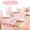Blush, variant on CAILDANL White Pearl Table Cloth: Wedding Decor 10ft Tulle Fabric for Christmas Party Bridal Shower Wedding Arch Veil Lace Decorations 60x120 Inch