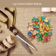 thumbnail image 4 of 50 Pieces Cartoon Buttons Colorful Small Handmade Crafts Sewing Accessory Clothes Button Headwear Handicrafts Jackets, 4 of 9