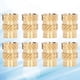 thumbnail image 3 of Inserto De Latón Moleteado, 100 Uds., Resistencia Al Desgaste, Inserto Roscado Moleteado Sin Rebabas Anticorrosión Para Impresora 3D, 3 of 7