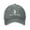 Gray, variant on Say When Tombstone Hat Adult Adjustable Classic Washed Casquette Cap Hat Baseball Cap