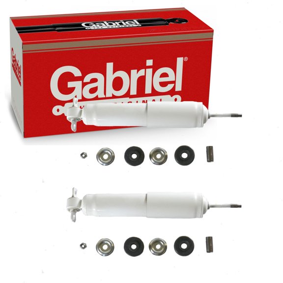 2 pc Gabriel G63894 Ultra Shock Absorbers for Spring Strut Steering Suspension Shocks Struts Fits select: 2003-2014 CHEVROLET EXPRESS G1500, 2003-2014 GMC SAVANA