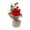 Flower, variant on Sharprepublic Tabletop Artificial Christmas Tree Small Xmas Tree Mini Christmas Tree for Party Pinecone