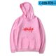 thumbnail image 1 of Sudaderas con capucha de Juice Wrld, chaqueta informal para adultos y niños, tallas para niños, jersey de Cosplay, ropa de calle, Jersey UnisexRosa BXXL Deng Xun unisex, 1 of 2