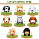 thumbnail image 4 of Peluches Sumind Plush Pets, 13 cm, para niños, 8 unidades, 4 of 7