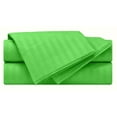 thumbnail image 2 of Splendid Collections Bed Sheet Set - 4 Piece King Stripe Sage Sheets - Super Soft Microfiber 1800 Bedding - Fits Mattress up to 15 Inches - Easy Fit and Wrinkle, Fade, Stain Resistant, 2 of 4