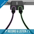 thumbnail image 3 of Sabrent AU-EMCB External 2 Channel Sound Card Plug and Play with 2ft USB Cable, 3 of 8