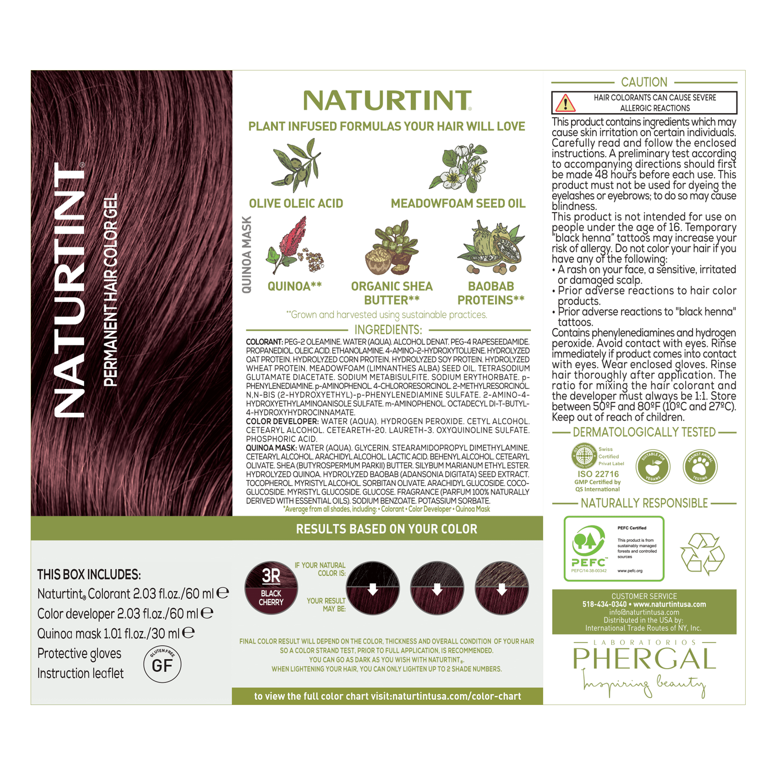 Naturtint 3R Black Cherry Permanent Hair Color, 2 Guinea | Ubuy