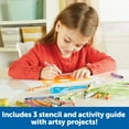 thumbnail image 4 of Learning Resources Trace Ace Scissor Skills Set - 7 Pieces, Boys and Girls Ages 3+ Fine Motor Tools for Toddlers, Scissor Skills for Toddlers, 4 of 8