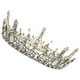 thumbnail image 4 of EeaseMX Tiara vintage barroca de cristal para boda, novia, con diamantes de imitación, coronas, desfile, quinceañera, graduación, joyería para el cabello, 4 of 8