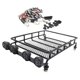 thumbnail image 4 of Portaequipajes para coche modelo RC 1:10, bandeja portaequipajes artesanal, actualizaciones para SCX10 cc01, accesorios, piezas de repuesto pantalla redonda, 4 of 8