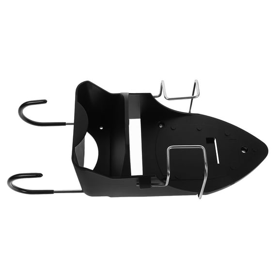 Zehuanyu Clothes Hangers Wall Shelves Iron Storage Rack 29.50X14.00X10.00CM Black