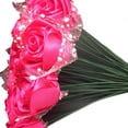 thumbnail image 4 of 100 unids/paquete de alambre de tallo Floral verde para hacer flores artificiales, lazos de plástico de 12 pulgadas, lazos para plantas reutilizables, 4 of 5