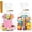 8x11 Inch, variant on Cellophane Bags 8x11x3.2 Inch, 50 count Clear Plastic  Bags with Bottom Gusset for Stand-Up Display, Medium Cello  Wrap for Goodies, , Candy, Party Favors, Includes 60  Ties
