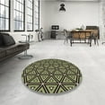 thumbnail image 4 of Ahgly Company Machine Washable Indoor Rectangle Transitional Midnight Gray Area Rugs, 2' x 5', 4 of 7