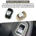 thumbnail image 2 of ruzhgo Car Window Lifter Button Easy Installation Wearable Switch Cap Lightweight Control Switches Master Vehicle Replacement Parts 1#Button BlackLiftingassemble, 2 of 6