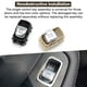 thumbnail image 3 of Scienceny Botón elevador de ajuste alto para ventana Interior de coche, interruptor de fácil instalación, interruptores de Control de tapa, Vehículos, repuestos y accesorios Mis Botón único negro, 3 of 6