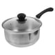 thumbnail image 1 of Olla de leche de acero inoxidable, olla para cocinar sopa, cacerola de un solo mango con tapa, 1 of 5