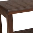 thumbnail image 3 of Decoteak Classic 30" Teak Shower Bench with Shelf- Armless Open Back, 3 of 3