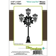 Die-Versions Whispers Die-Winter Lamp Post, 2.5 Inch X 4.625 Inch