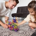 thumbnail image 2 of MAGNI-BLOCS Imanes Didácticos, Set de 34 Piezas, Bloques Magnéticos 3D, Figuras Geométricas Magnéticas Educativas para Niños, Rompecabezas Magnético en Tercera Dimensión, 2 of 6
