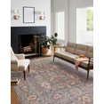 thumbnail image 1 of Chris Loves Julia x Loloi Rosemarie Collection Area Rug ROE-01 Stone/Multi 5' x 7'-10", 1 of 8