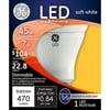 GE LED Decorative Light Bulb, 4 Watt (40 Watt Equivalent), Clear Finish, Medium Base (1 Pack)